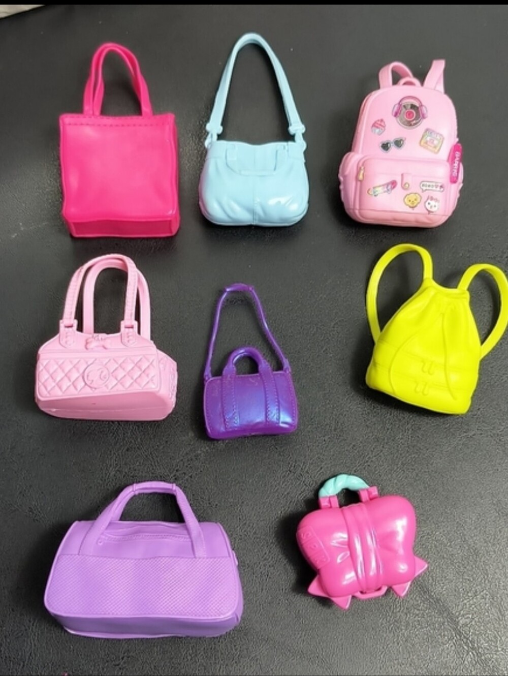 Mattel Barbie Doll Purses And More Lot Of 8 pcs